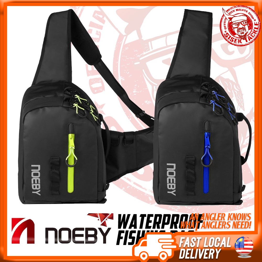 NOEBY BAG SLING PACK FISHING BAG WATER PROOF BAG READY STORE