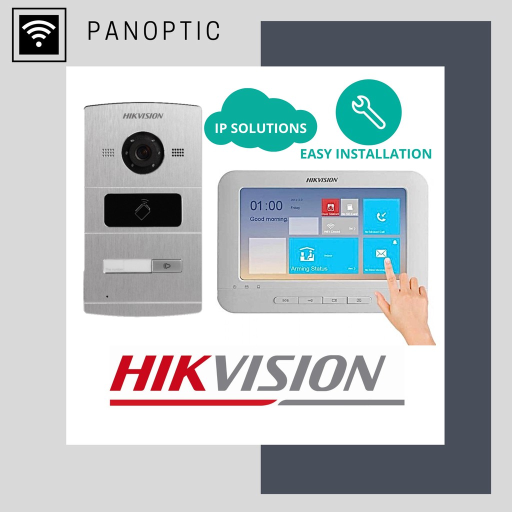 IP HIKVISION KIS601 Video Intercom IP Video Door Phone Doorbell