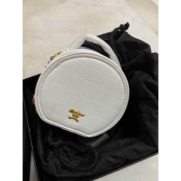 New White Mini Small Sling Bag (Brand: B Adore) | Shopee Malaysia