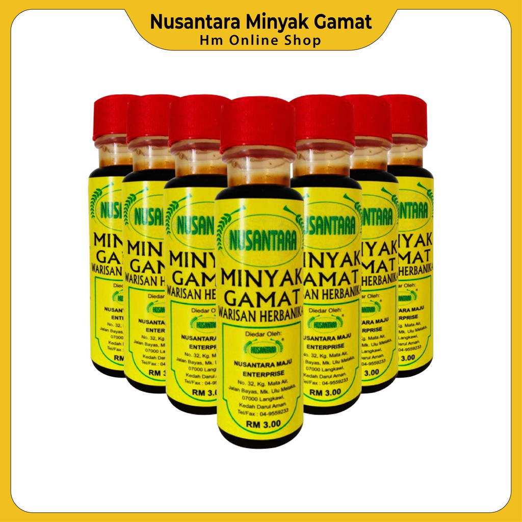 Nusantara Minyak Gamat Warisan Langkawi 25ml Shopee Malaysia