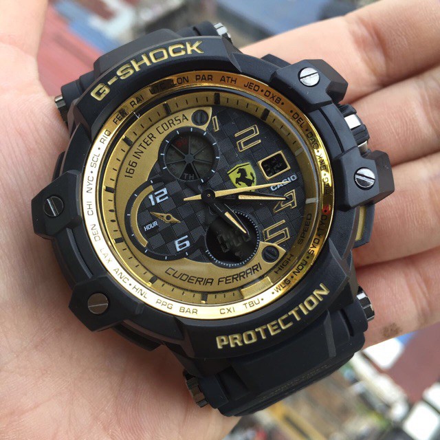 Casio G Shock X Ferrari Limited Edition Men Digital Watch Shopee Malaysia