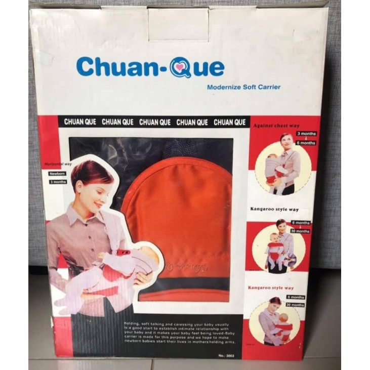 Chuan Que Baby Carrier 4in1 Shopee Malaysia