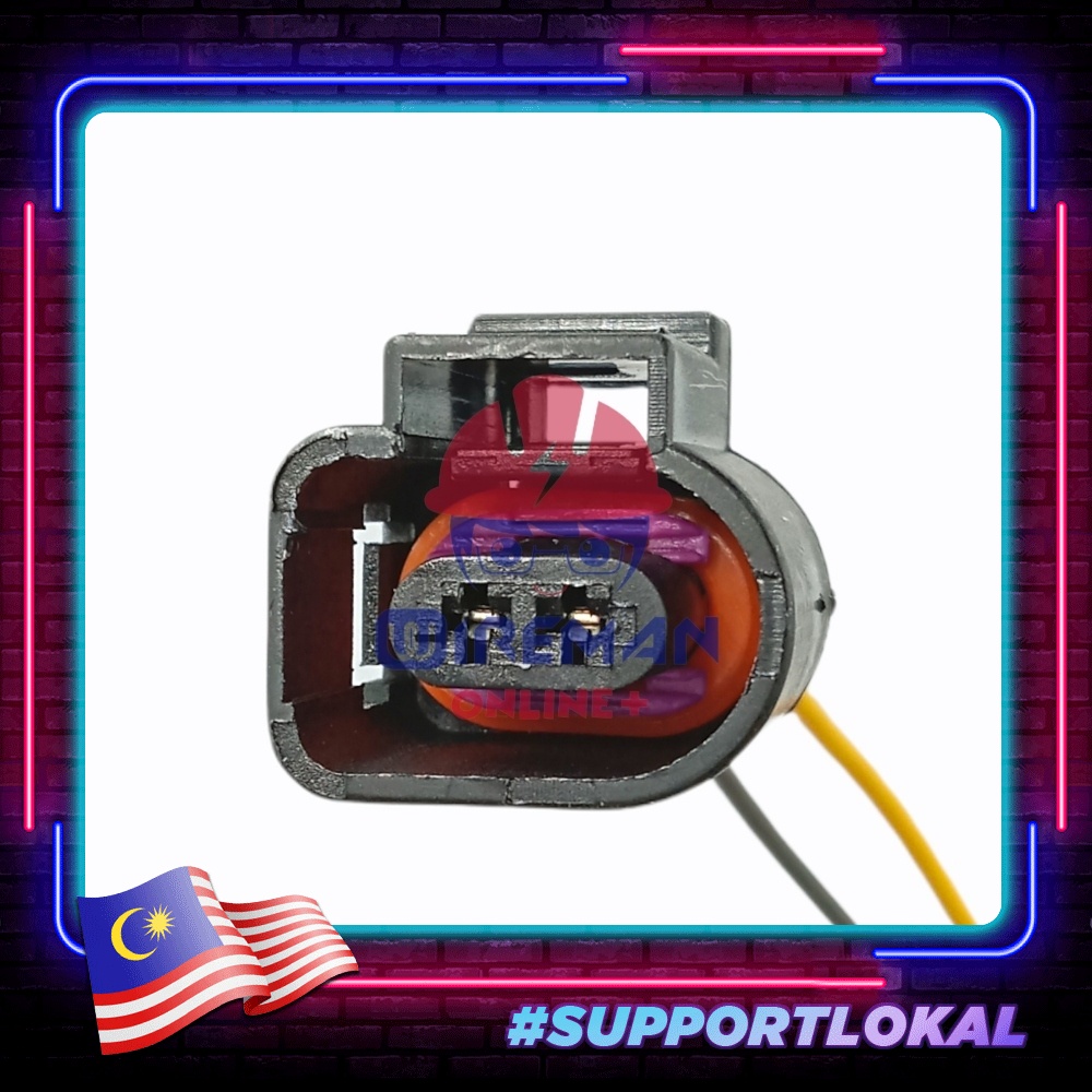 2 Pin Volkswagen Audi Coolant Temperature Sensor (1J0973702) Socket ...
