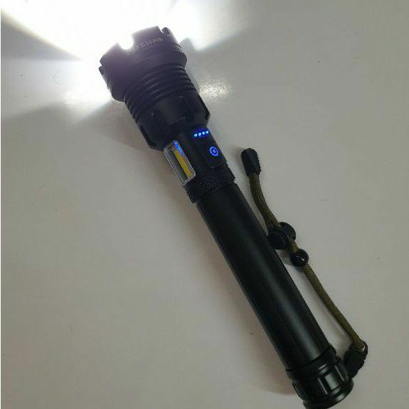 Torchlight POLICE 50000W 2 USB Port in/out as Powerbank Japan P90 Zoom ...