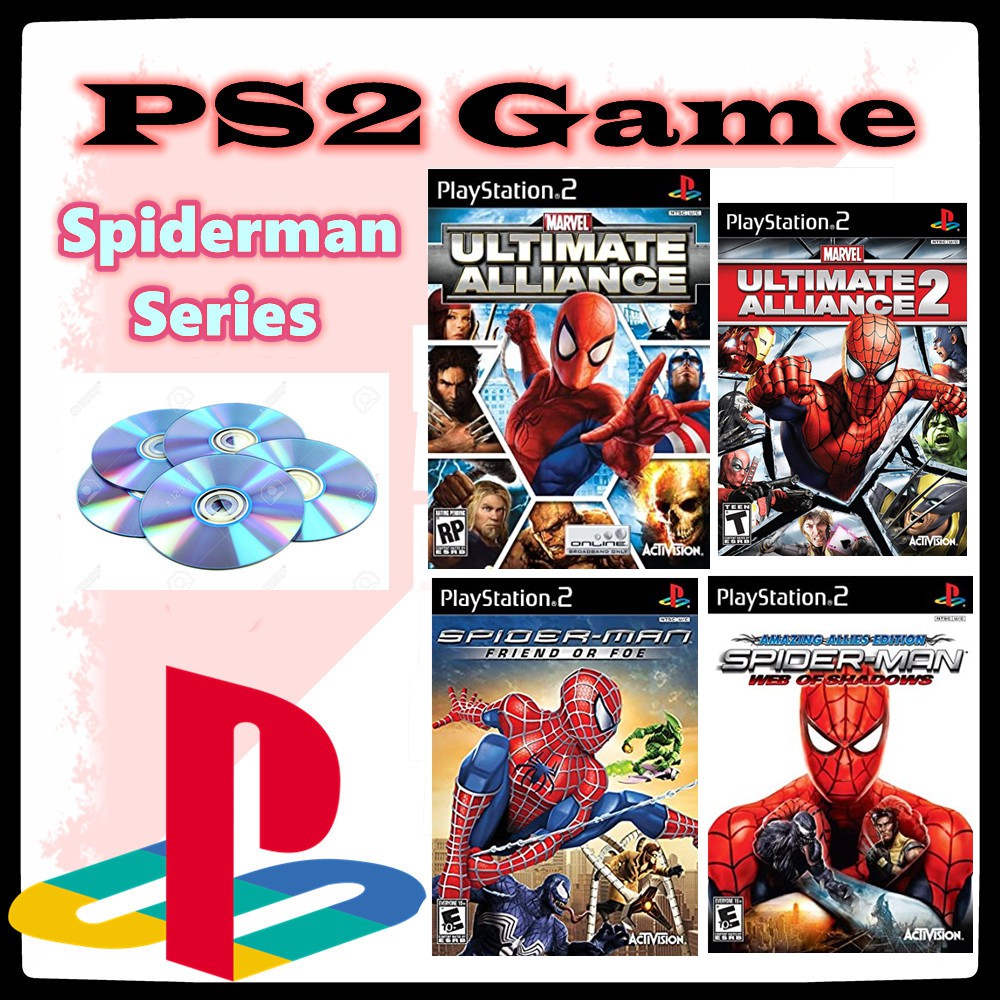 Ps2 best sale spiderman games