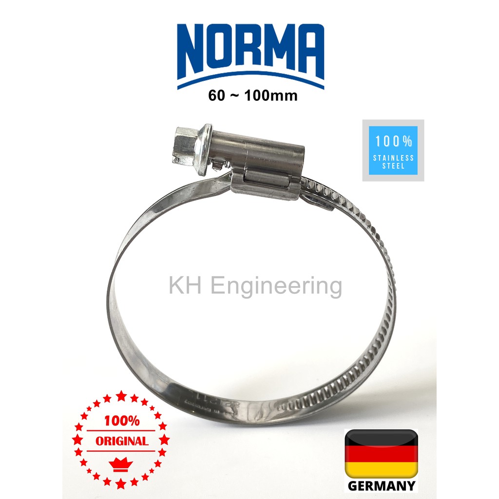 NORMA TORRO Germany Hose Clamp Clip Paip 60 80 70 90 80 100 mm ...