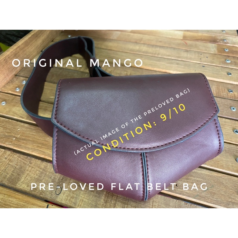 Mango maroon 2025 solid sling bag