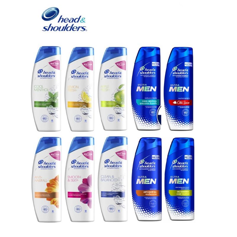 HEAD & SHOULDERS Shampoo 70ml / 165ml /330ml | Shopee Malaysia