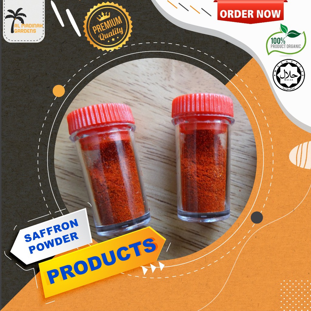 Saffron Powder High Quality Best Quality from Iran | Shopee Malaysia
