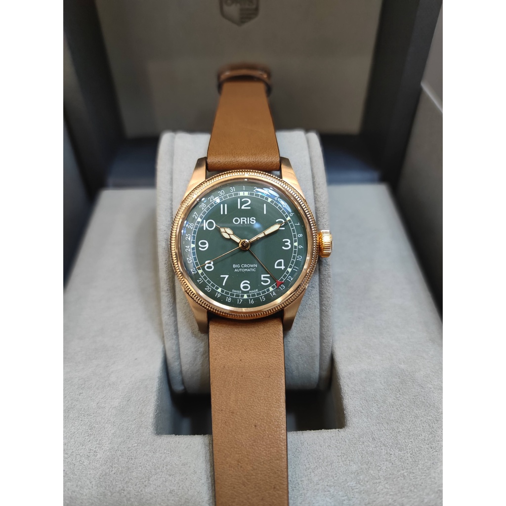 Oris big crown bronze 80th outlet anniversary