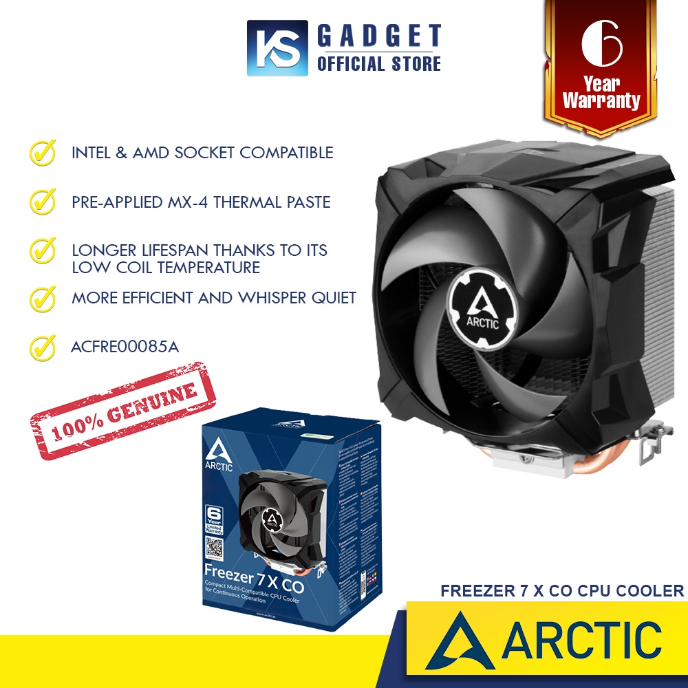 Arctic cooling freezer 7 hot sale pro