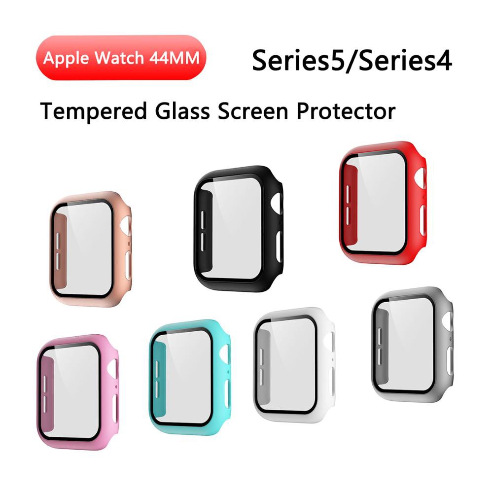 Watch Cover Case for Apple Watch 7 6 5/4 42/44/45MM PC Bumper Frame