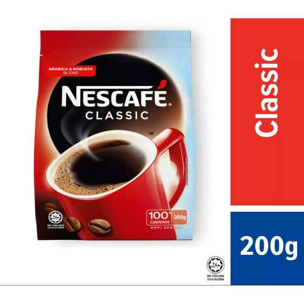 Nescafe Classic Refill 200g Shopee Malaysia