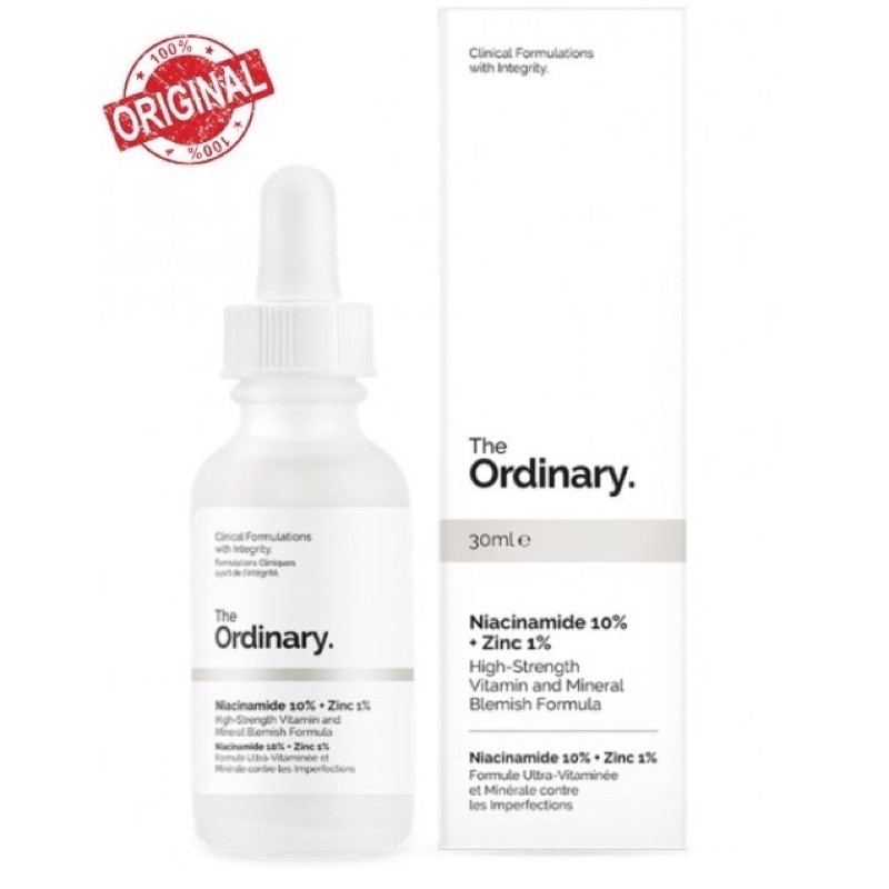 The Ordinary Niacinamide Aha + Bha Squalen Lactic Acid Money Back ...