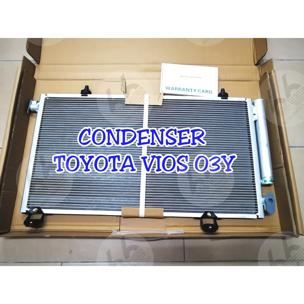 CONDENSER TOYOTA VIOS 03Y NCP42 5MM | Shopee Malaysia
