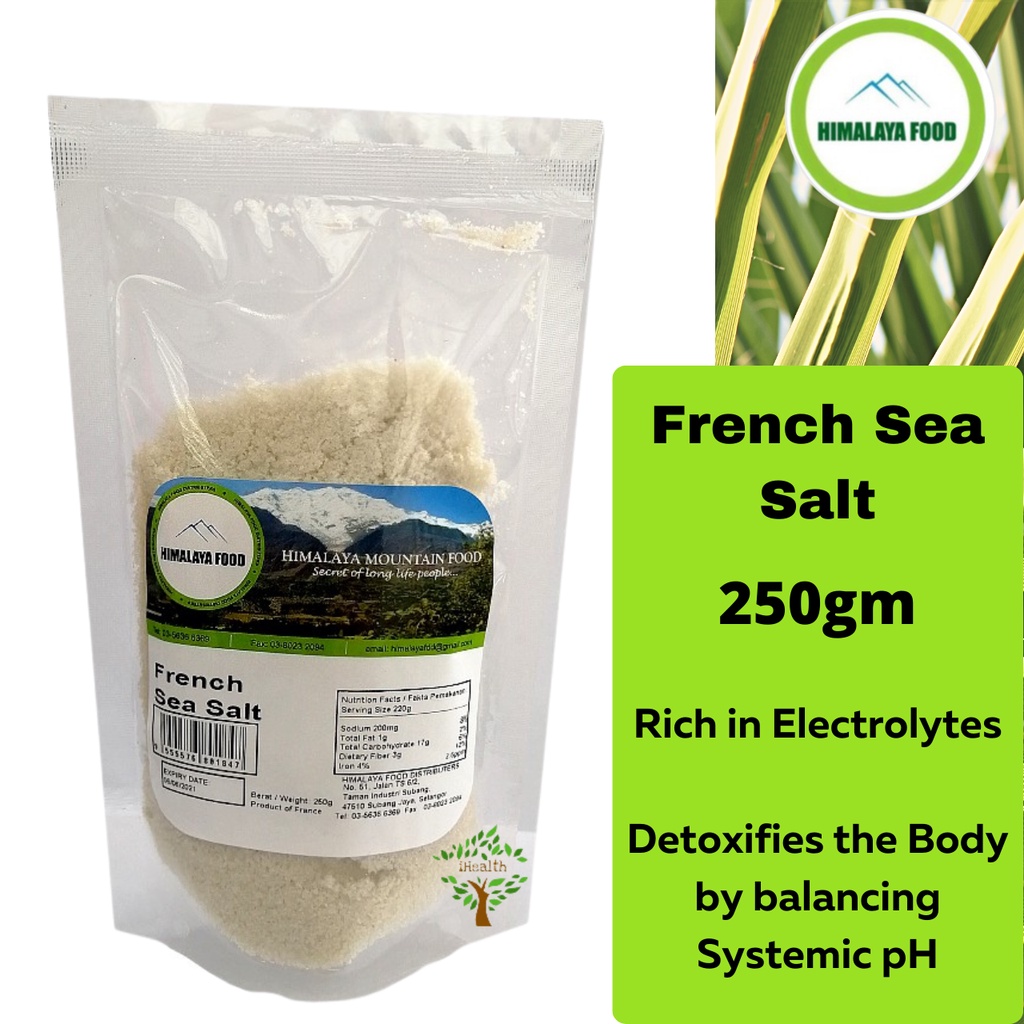 Himalaya French Sea Salt 250gm/ Garam Laut Organik 250g [Great Source
