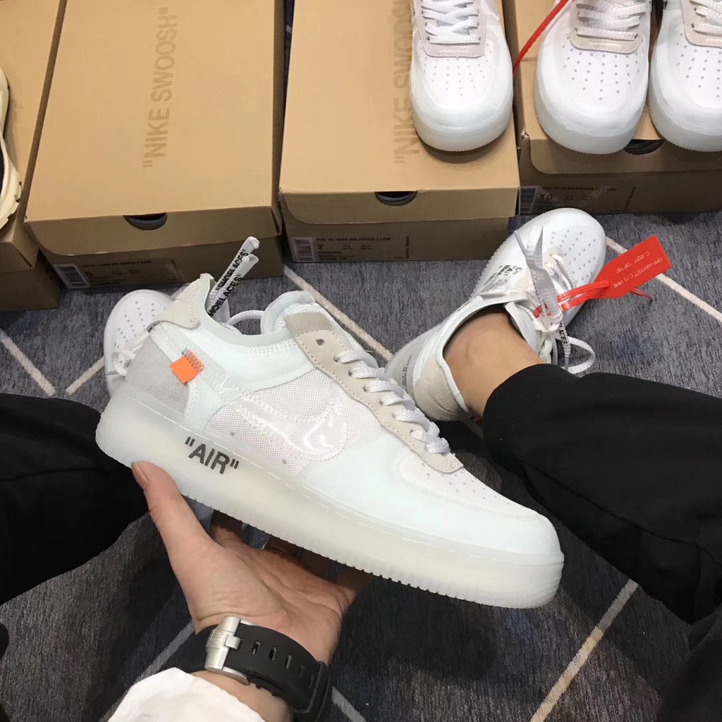 Nike off white online blancos