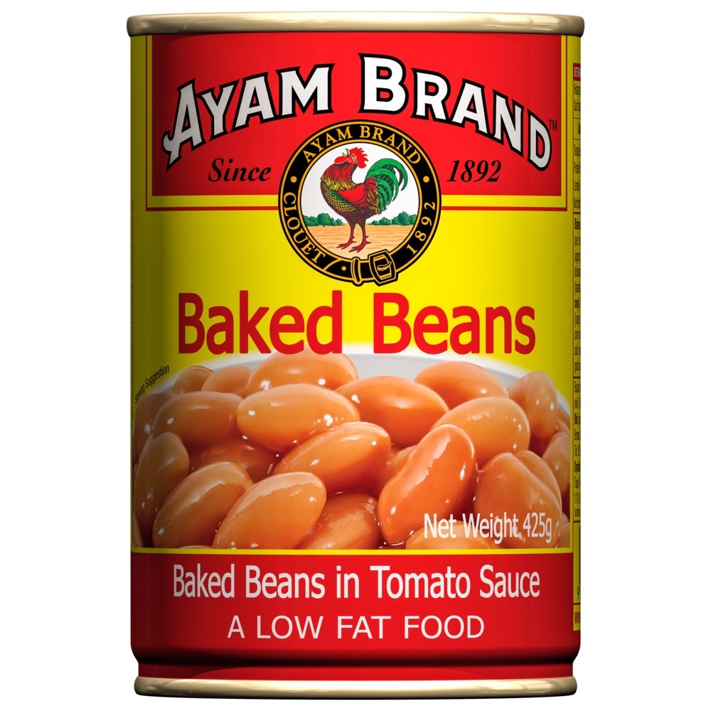 Ayam Brand Baked Beans in Tomato Sauce (425g) Shopee Malaysia
