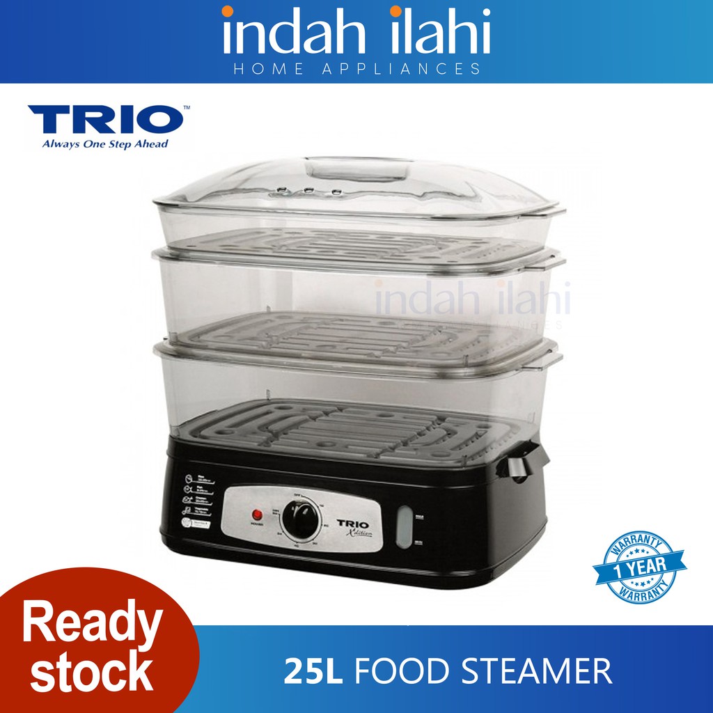 Trio Food Steamer 25L TFS28 TFS28 Shopee Malaysia