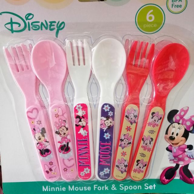 Disney Baby Girl Minnie Mouse 6-Piece Spoon Set