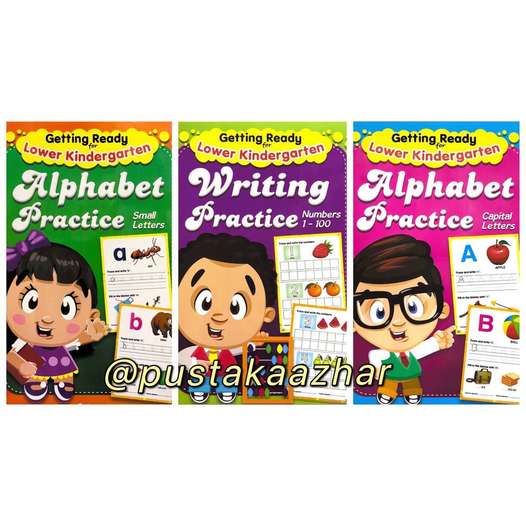 Buku Latihan Alphabet & Writing Practice | Getting Ready for Lower ...