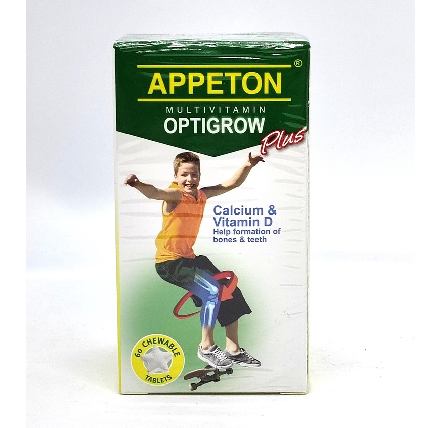 Appeton Multivitamin Optigrow Plus 60s | Shopee Malaysia
