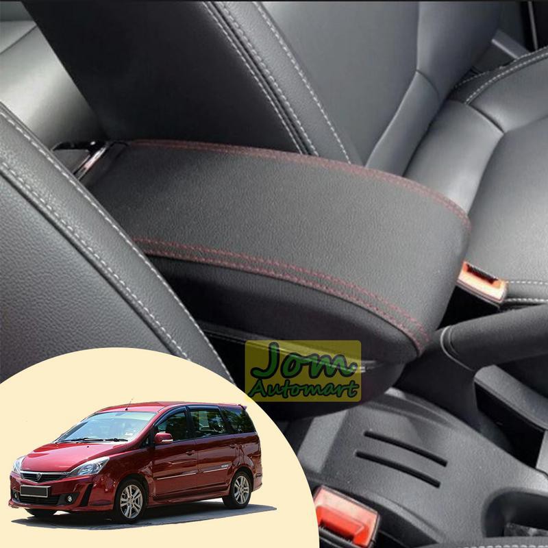 Proton Exora 7 USB Arm Rest Adjustable with Cup Holder Armrest Shopee