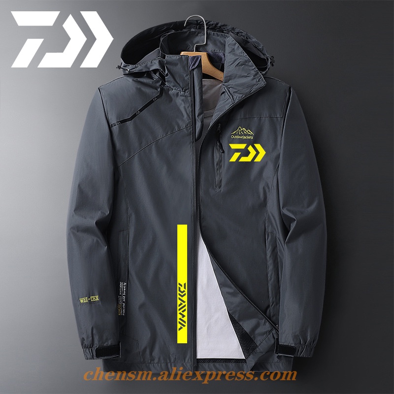 Shimano 2023 Fishing Jacket Men Waterproof Hooded Breathable