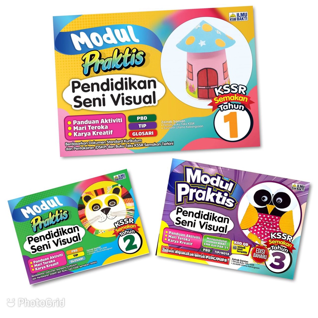 MODUL PRAKTIS PENDIDIKAN SENI VISUAL KSSR SEMAKAN EDISI BAHARU TAHUN 1 ...