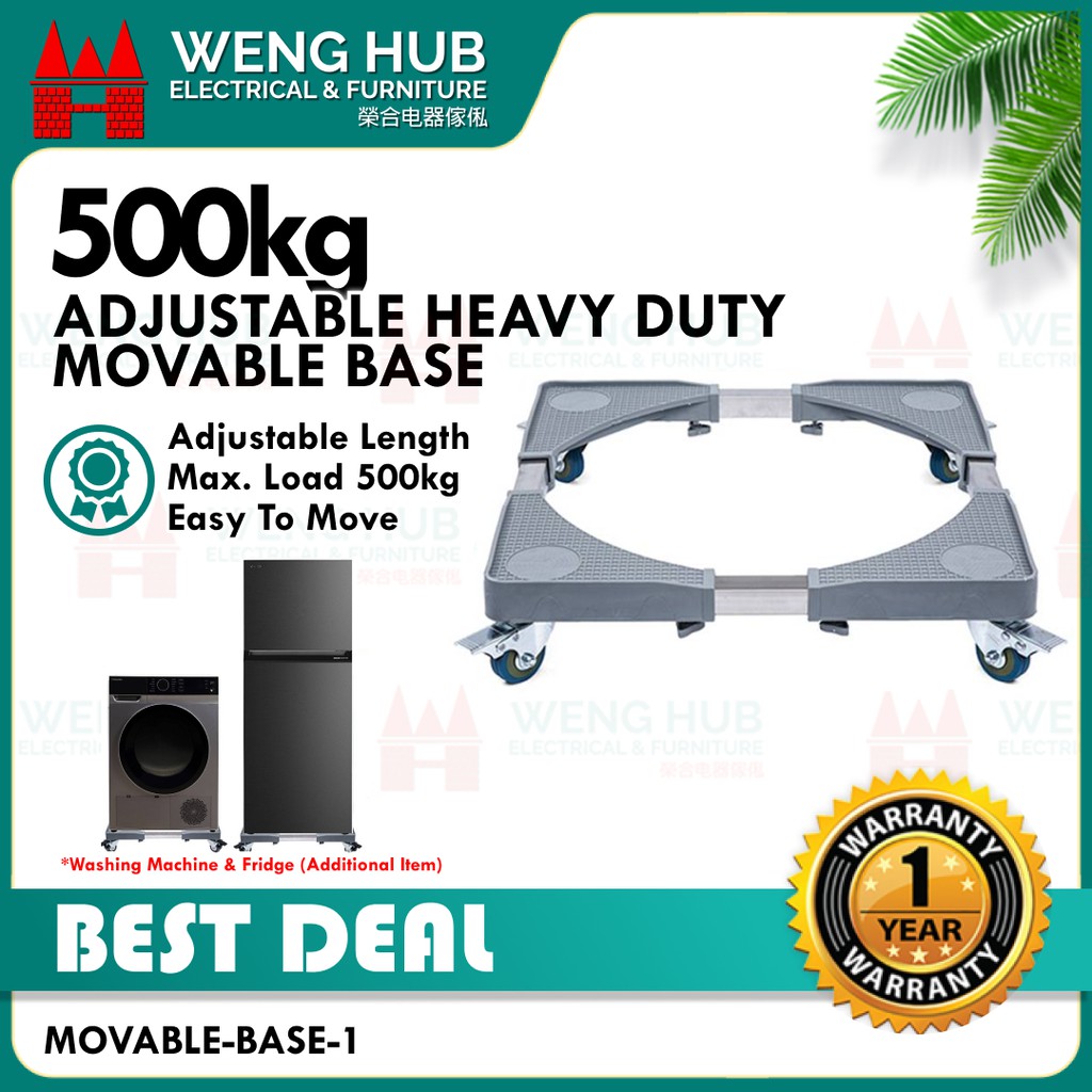 Max Load 500kg Heavy Duty Movable Type Special Base For Washing Machine ...