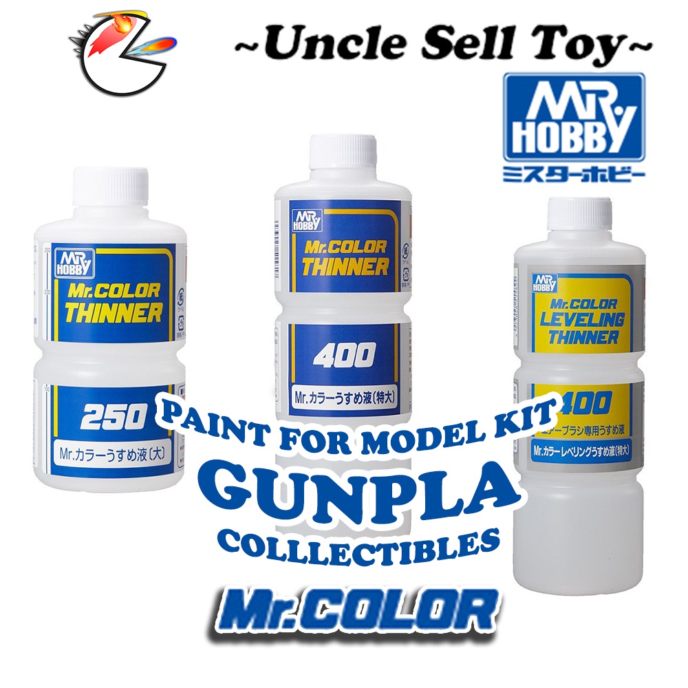[Ready Stock] Mr Hobby Mr Color Thinner Leveling Acrylic Lacquer Paint Brush Cleaner Model Kit