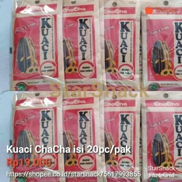 Kuaci Cha Cha Contents 20pc/pack | Shopee Malaysia