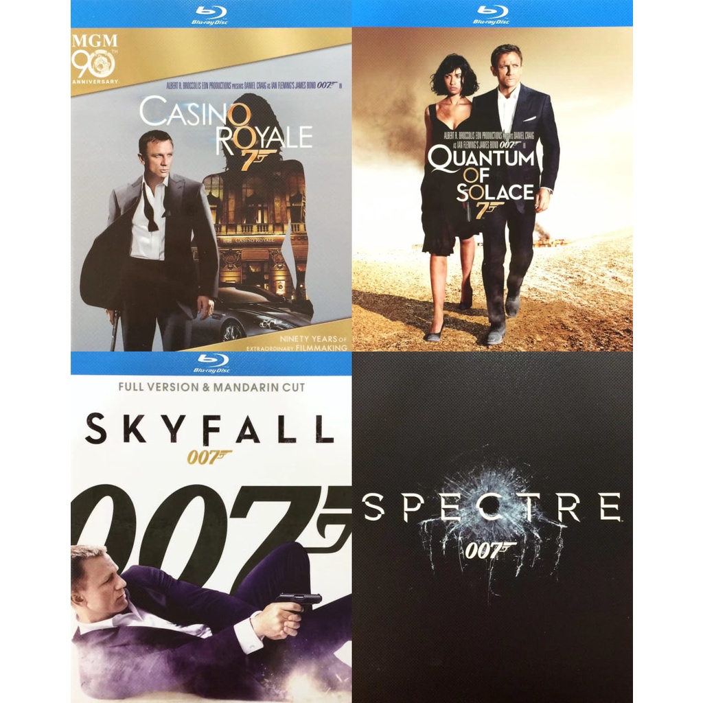 Blu-ray Movie James Bond 007 Collection (Import 25GB) (1962-2019 ...