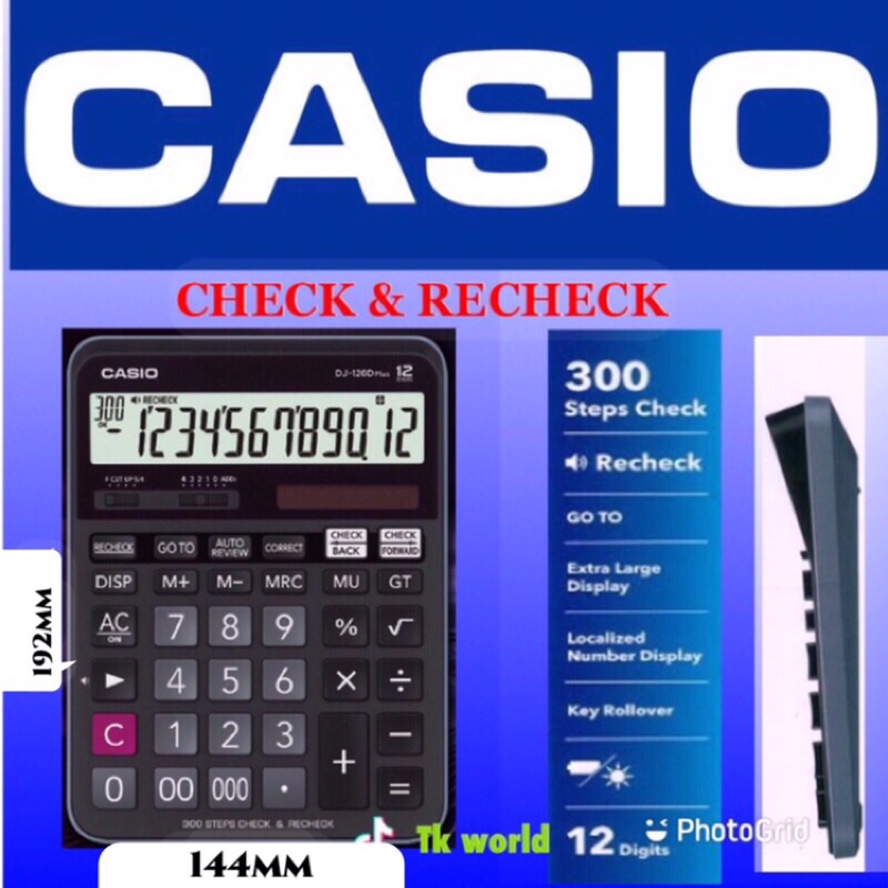 Casio dj 1200 online plus