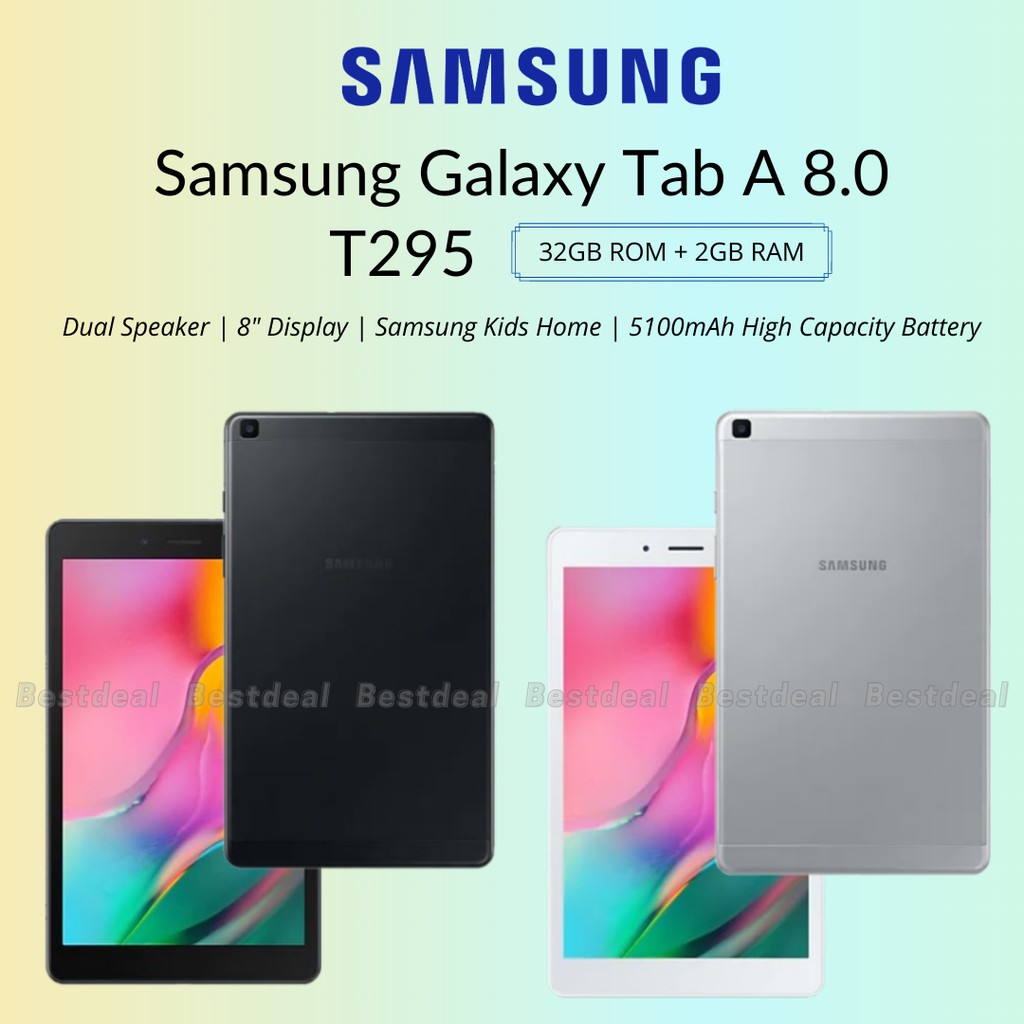 🌟Samsung Galaxy Tab A 8.0 T295 LTE 2GB + 32GB🌟 8 Inches Display Dual