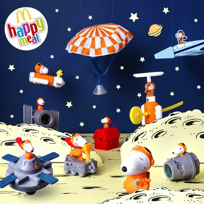 Mcdonalds cheap snoopy nasa