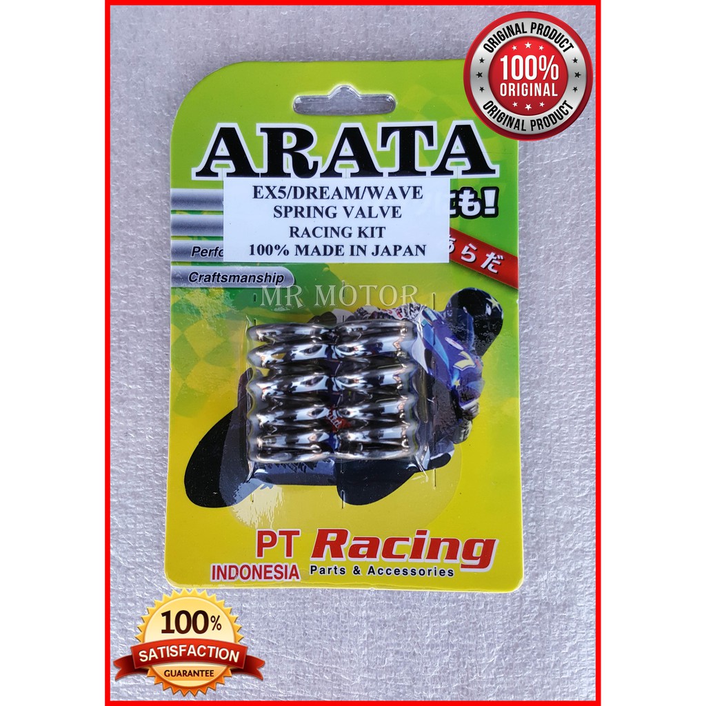 Spring Valve Ex5 Dream / Wave100 Arata Racing (100 Original Arata