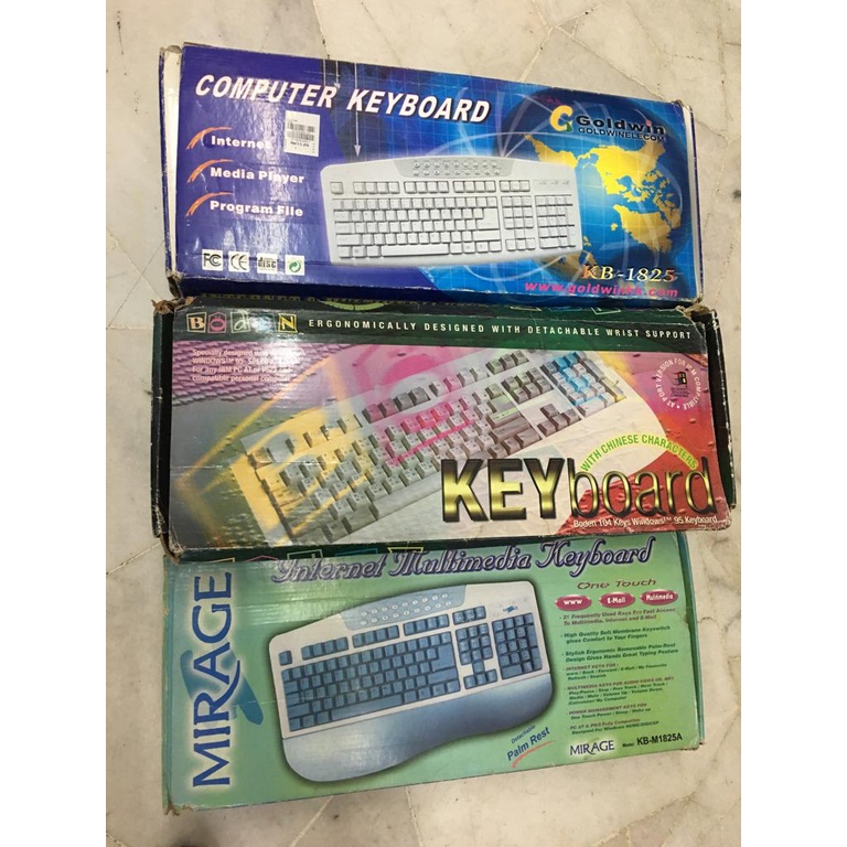 PS2 Internal Multimedia Computer Keyboard Shopee Malaysia