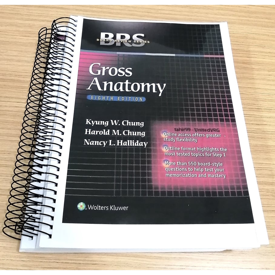 BRS Gross Anatomy, Eighth Edition | Shopee Malaysia