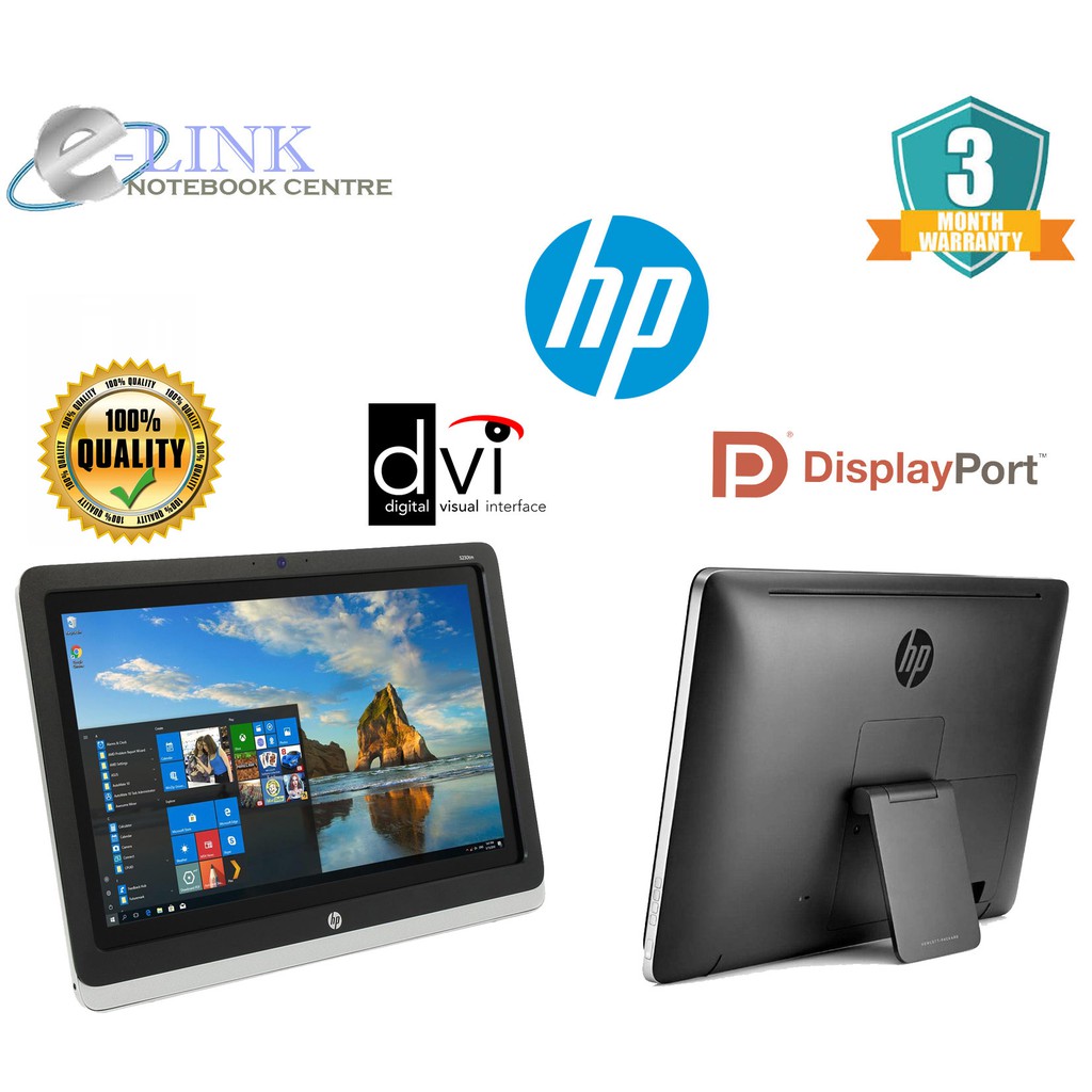 (Grade B )HP EliteDisplay S230tm 23 inch Monitor/DVI PORT/DISPLAY PORT