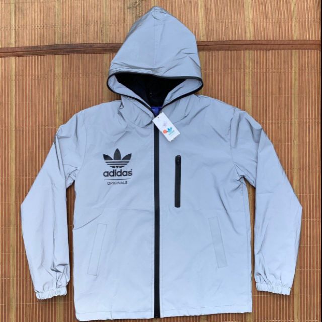 Adidas men s store reflective jacket