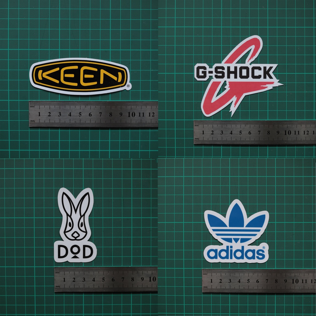 Sticker ( Keen, G-shock, Dod, Adidas ) | Shopee Malaysia