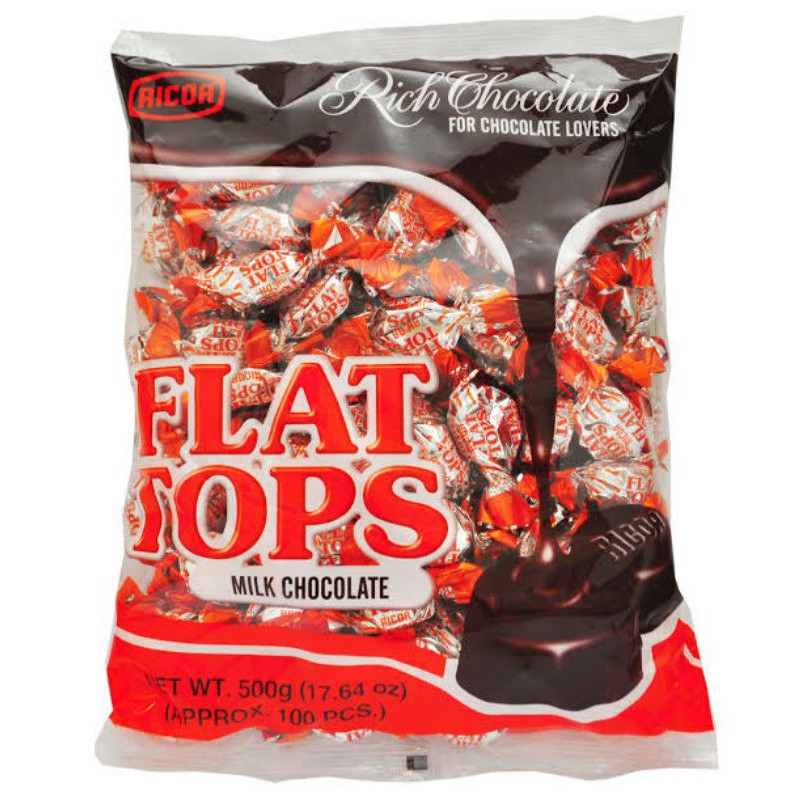 Flat Tops / Curly Tops Milk Chocolates 50g Shopee Malaysia