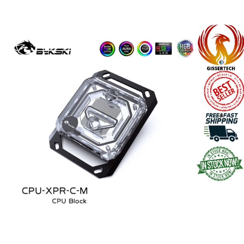 Bykski CPUXPRCM CPU Water Cooling ARGB Block(AMD) Shopee Malaysia