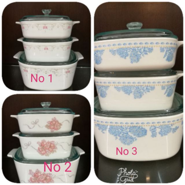 🔥🔥CORNINGWARE CORELLE ORIGIONAL 🔥🔥 | Shopee Malaysia