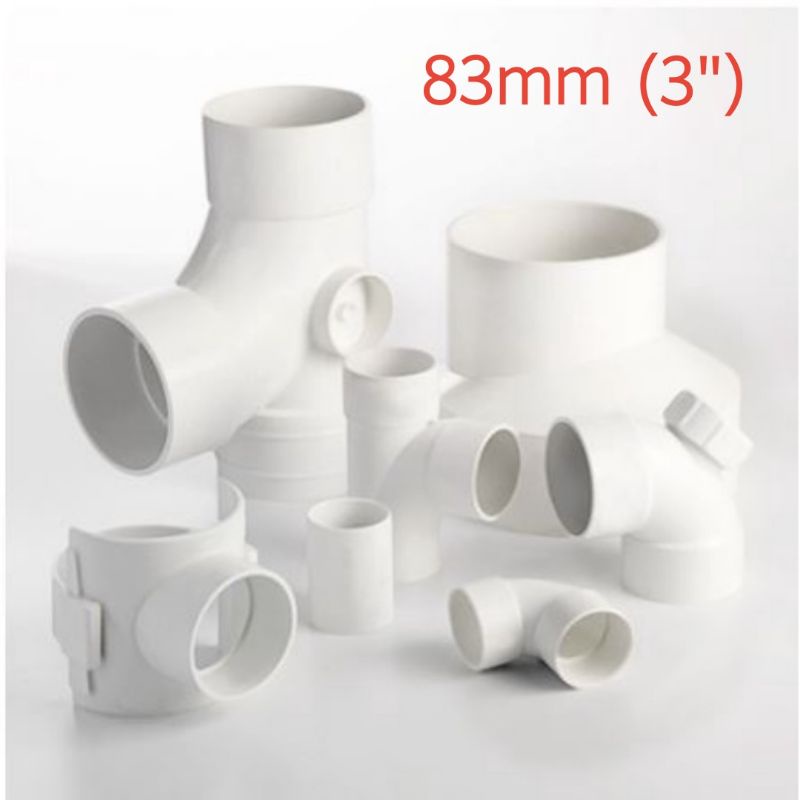 Upvc White Fittings Mm Tee Socket Elbow End Cap Hydroponic