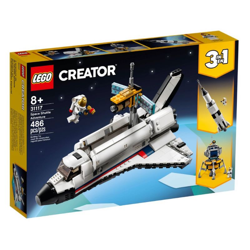 Lego 31117 Creator 3 in 1 Space Shuttle Shopee Malaysia