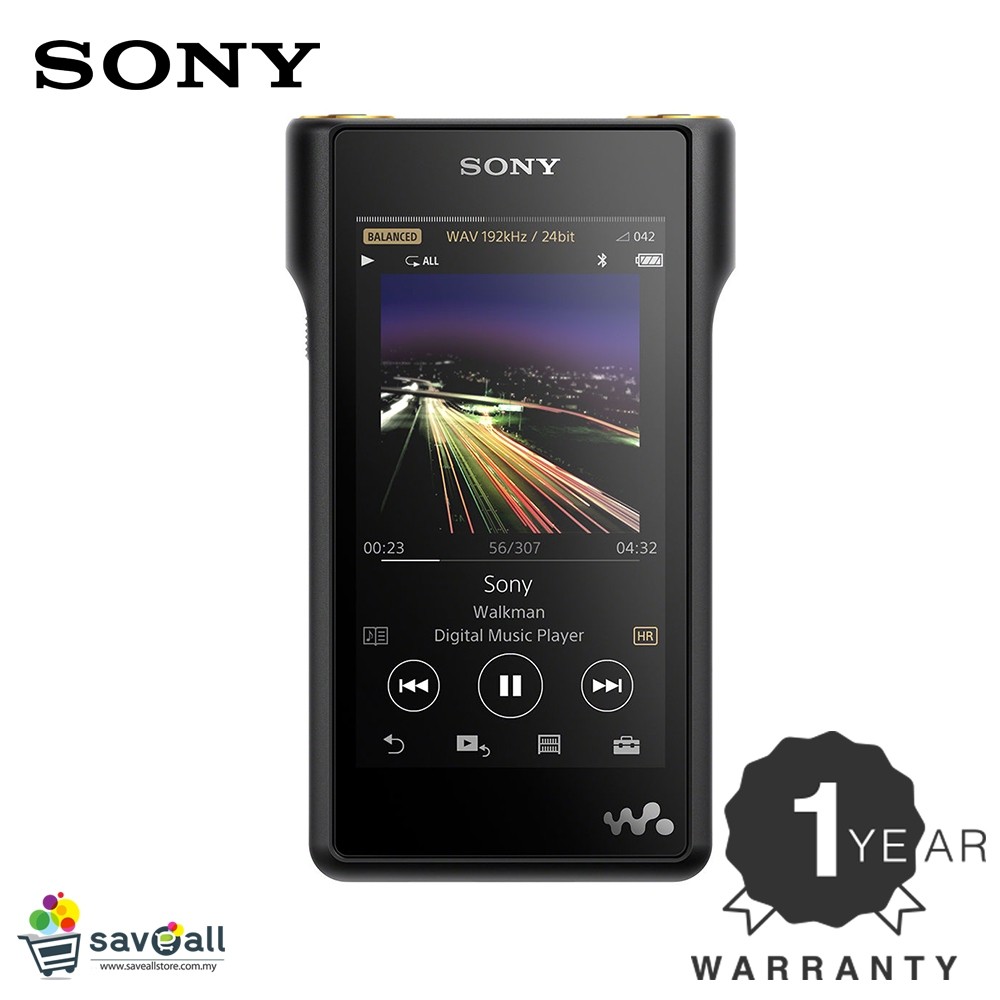 Sony Walkman NW-WM1A Série WM1 – Lecteur Audio Numérique 128 Go Noir Occasion