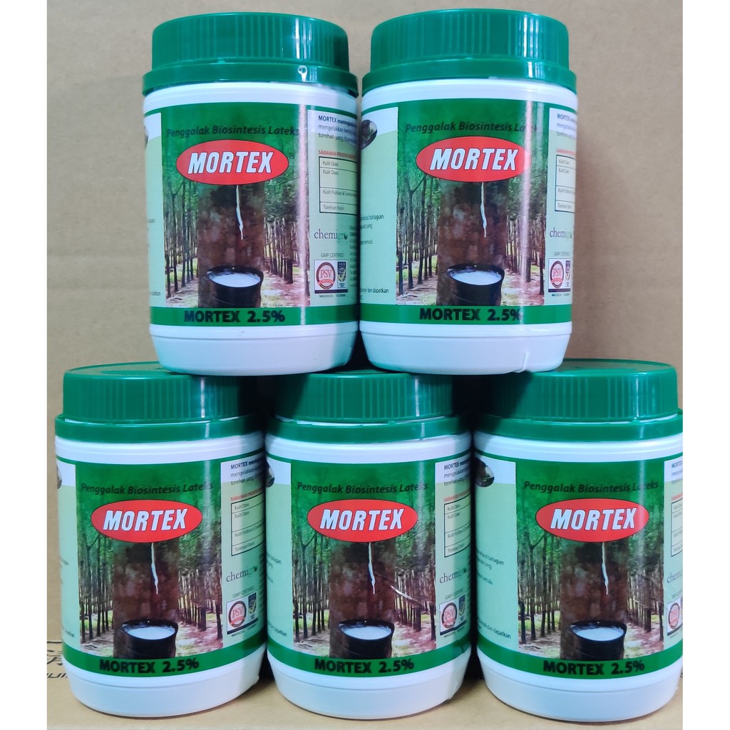 MORTEX 2.5% - PENGGALAK SUSU GETAH 500g | Shopee Malaysia