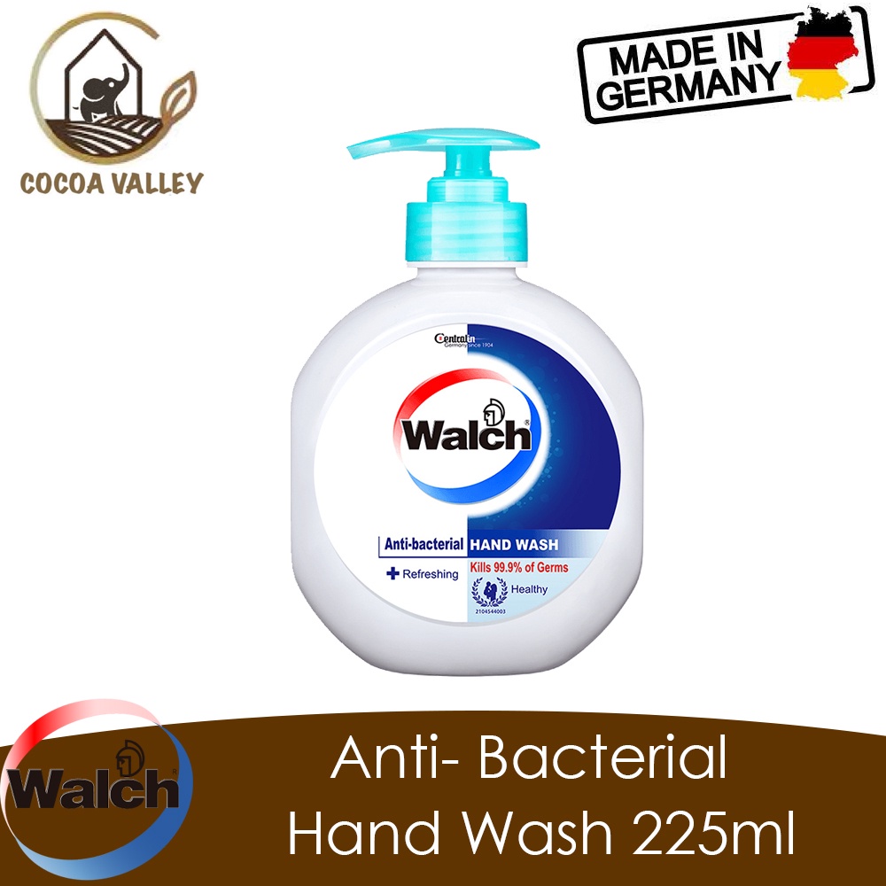Walch Anti Bacterial Hand Wash Soap 225ml (Made in EU)(Expired